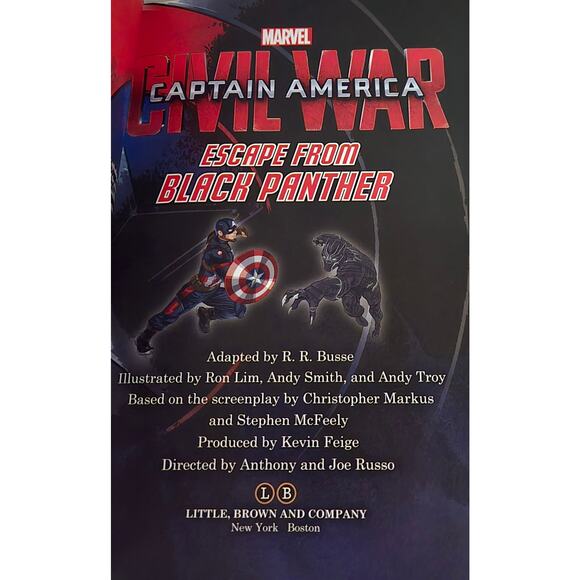 Marvel Captain America Escape from Black Panther Passport to Reading Level 2 - Picture 10 of 10
